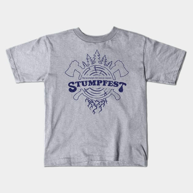 Stumpfest - Brisbane Australia Original Heather Kids T-Shirt by FFAFFF